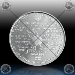 1oz SRBIJA 100 Dinara 2026 (NIKOLA TESLA) UNC